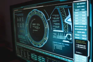Cybercrime und Datenverarbeitungsmissbrauch - symbolisches Bild